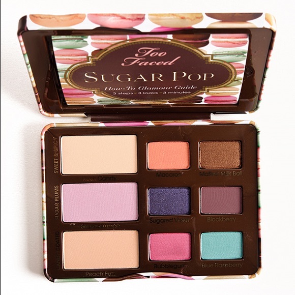 NIB Too Faced Sugar Pop Tin Eyeshadow Palette Limited Edition - Picture 3 of 3